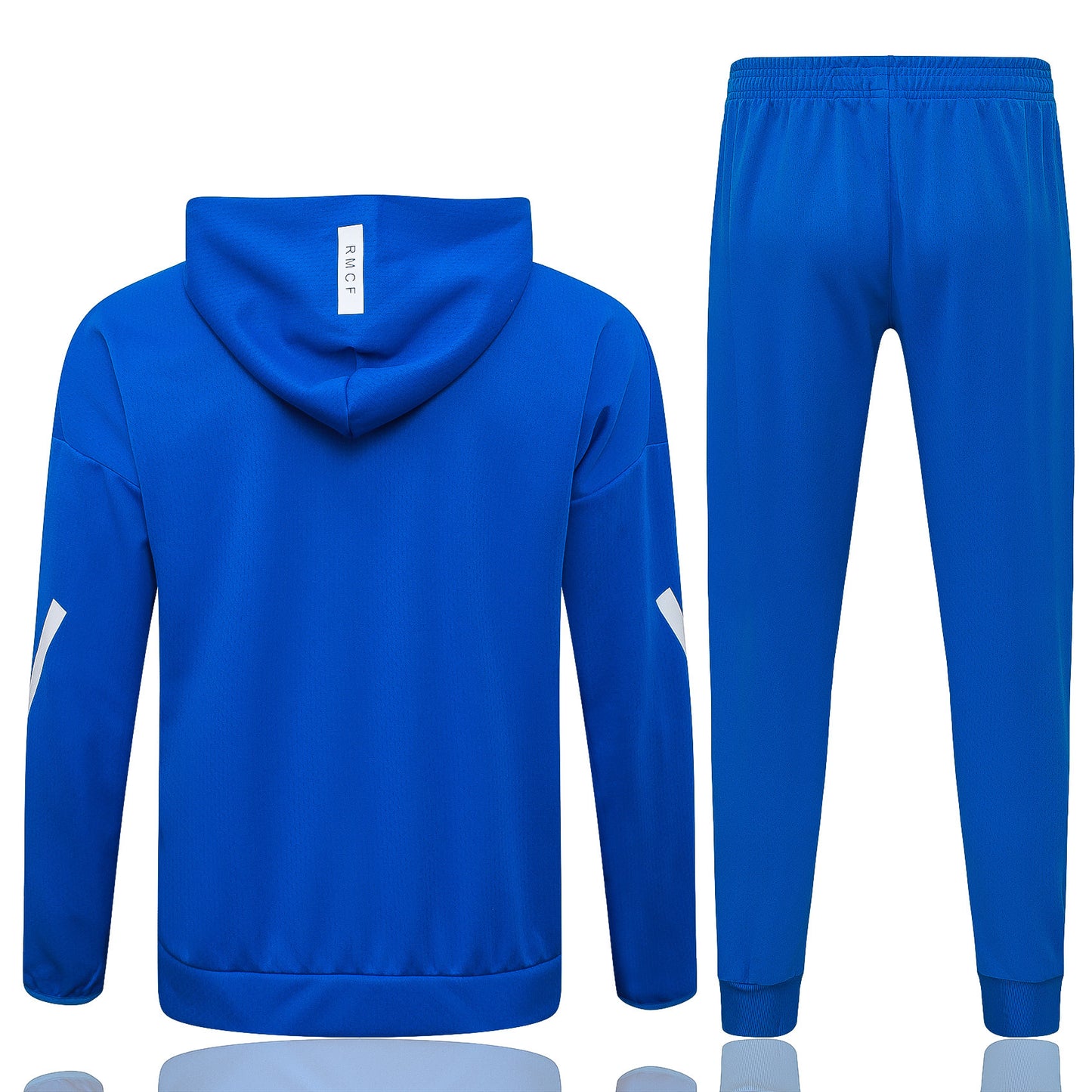 Real Madrid 2025/26 Blue Full-Zip Hoodie Tracksuit Set