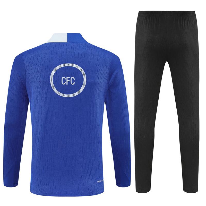 Chelsea 2025/26 Blue T90 Half-Zip Tracksuit Set