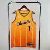 Charlotte Hornets 2025-26 Yellow Swingman Jersey - City Edition