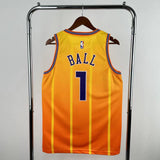 Charlotte Hornets 2025-26 Yellow Swingman Jersey - City Edition