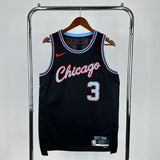 Chicago Bulls 2025-26 Black Swingman Jersey - City Edition