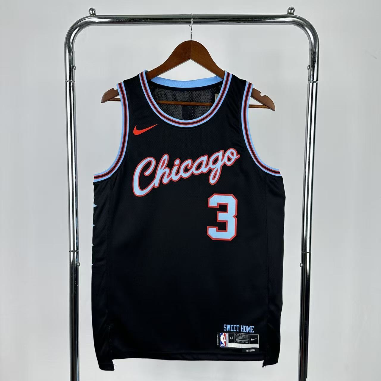 Chicago Bulls 2025-26 Black Swingman Jersey - City Edition