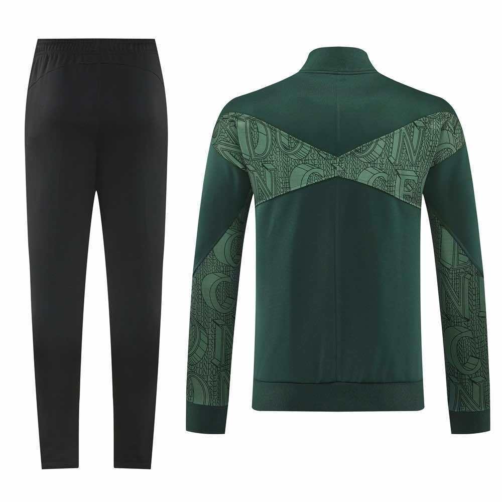 Chelsea 2025/26 Green Full-Zip Tracksuit Set