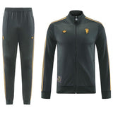 Manchester United 2025/26 Grey Full-Zip Tracksuit Set