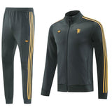 Manchester United 2025/26 Grey Full-Zip Tracksuit Set