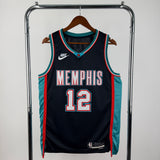 Memphis Grizzlies 2025-26 Black Swingman Jersey - Classic Edition