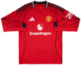 Manchester United 2025/26 Home Fan Version Long Sleeve