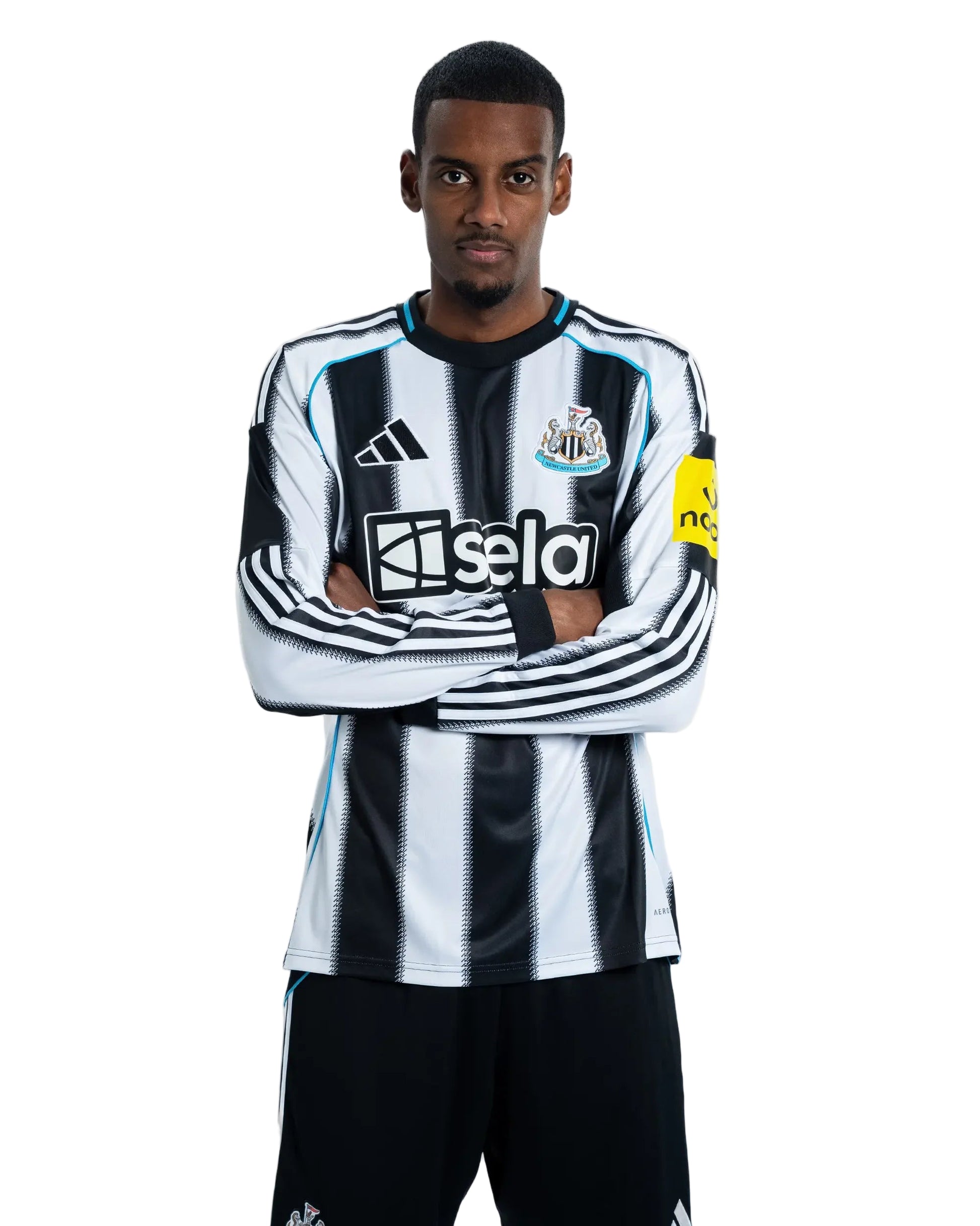 Newcastle United 2025/26 Home Long Sleeve Jersey – Vintage Kitman