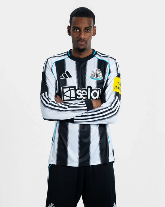 Newcastle United 2025/26 Home Long Sleeve Jersey