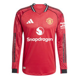 Manchester United 2025/26 Home Player Version Long Sleeve