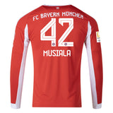 Bayern Munich 2025/26 Home Long Sleeve