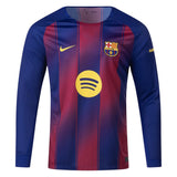 Barcelona 2025/26 Home Long Sleeve