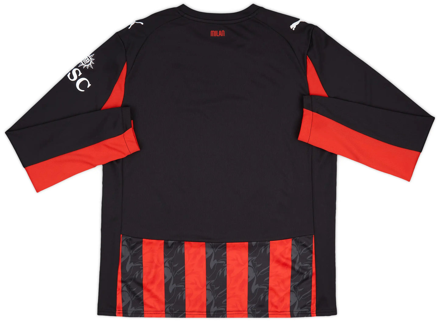 AC Milan 2025/26 Home Long Sleeve Jersey