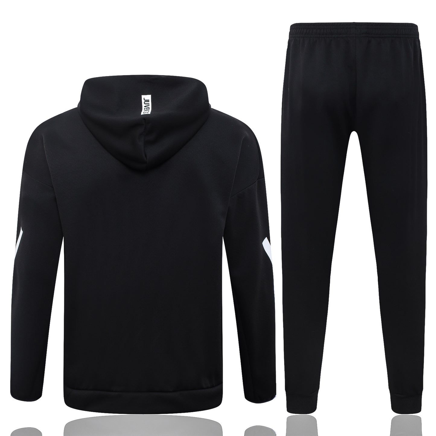 Juventus 2025/26 Black Hoodie Tracksuit Set