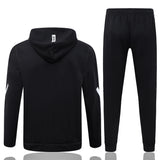 Juventus 2025/26 Black Hoodie Tracksuit Set