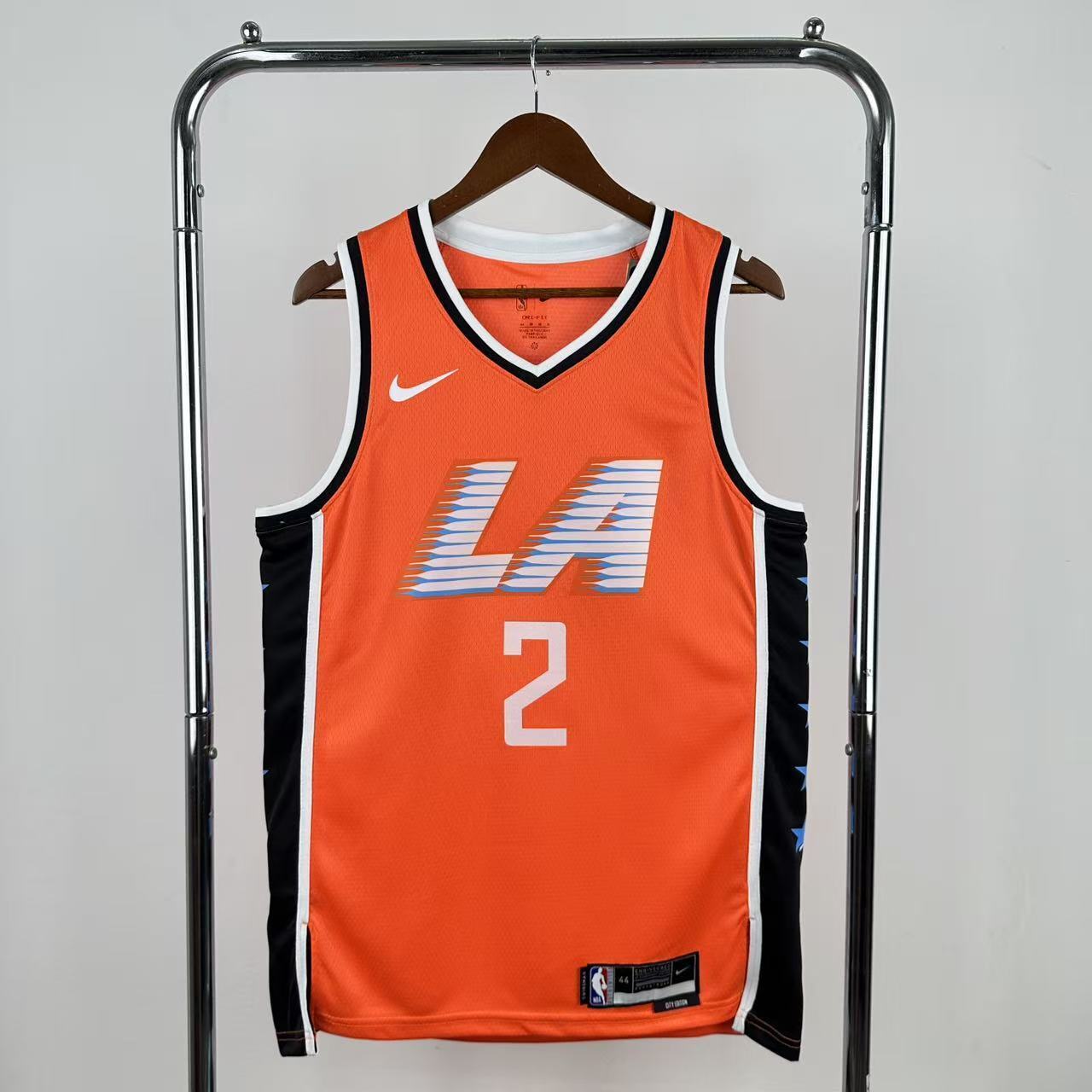 Los Angeles Clippers 2025-26 Orange Swingman Jersey - City Edition