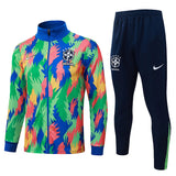 Brazil 2025/26 Rainbow Full-Zip Tracksuit Set