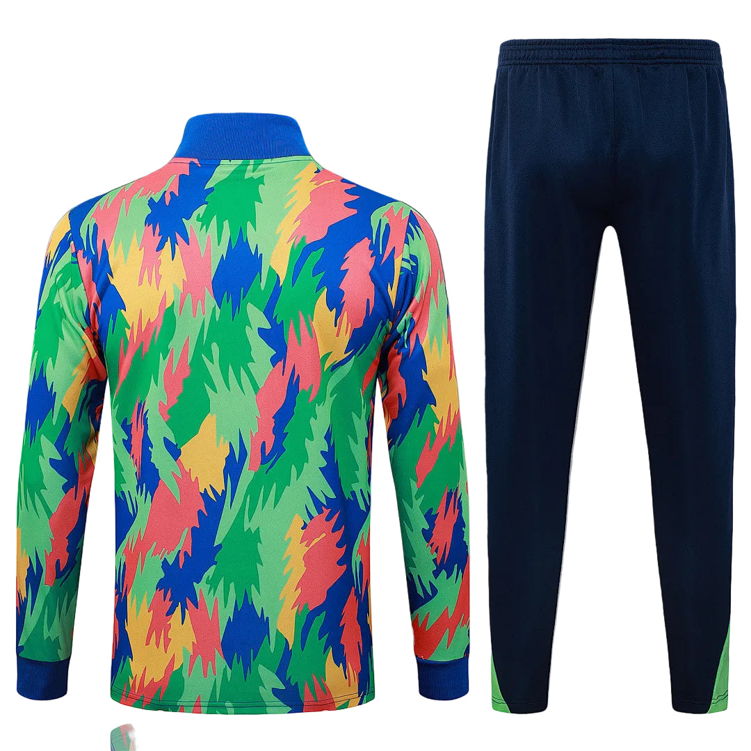 Brazil 2025/26 Rainbow Full-Zip Tracksuit Set