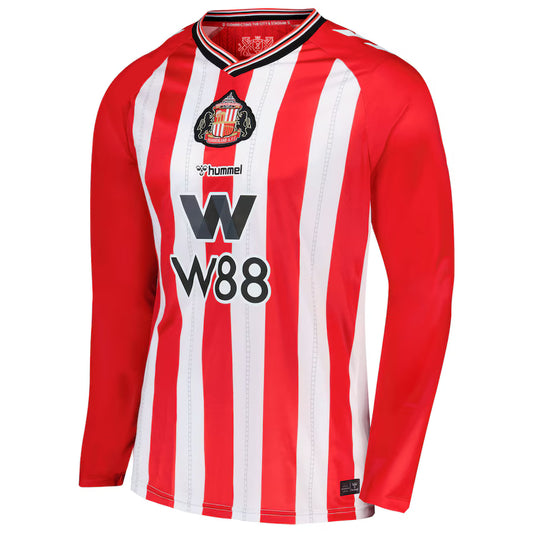 Sunderland 2025/26 Home Long Sleeve Jersey