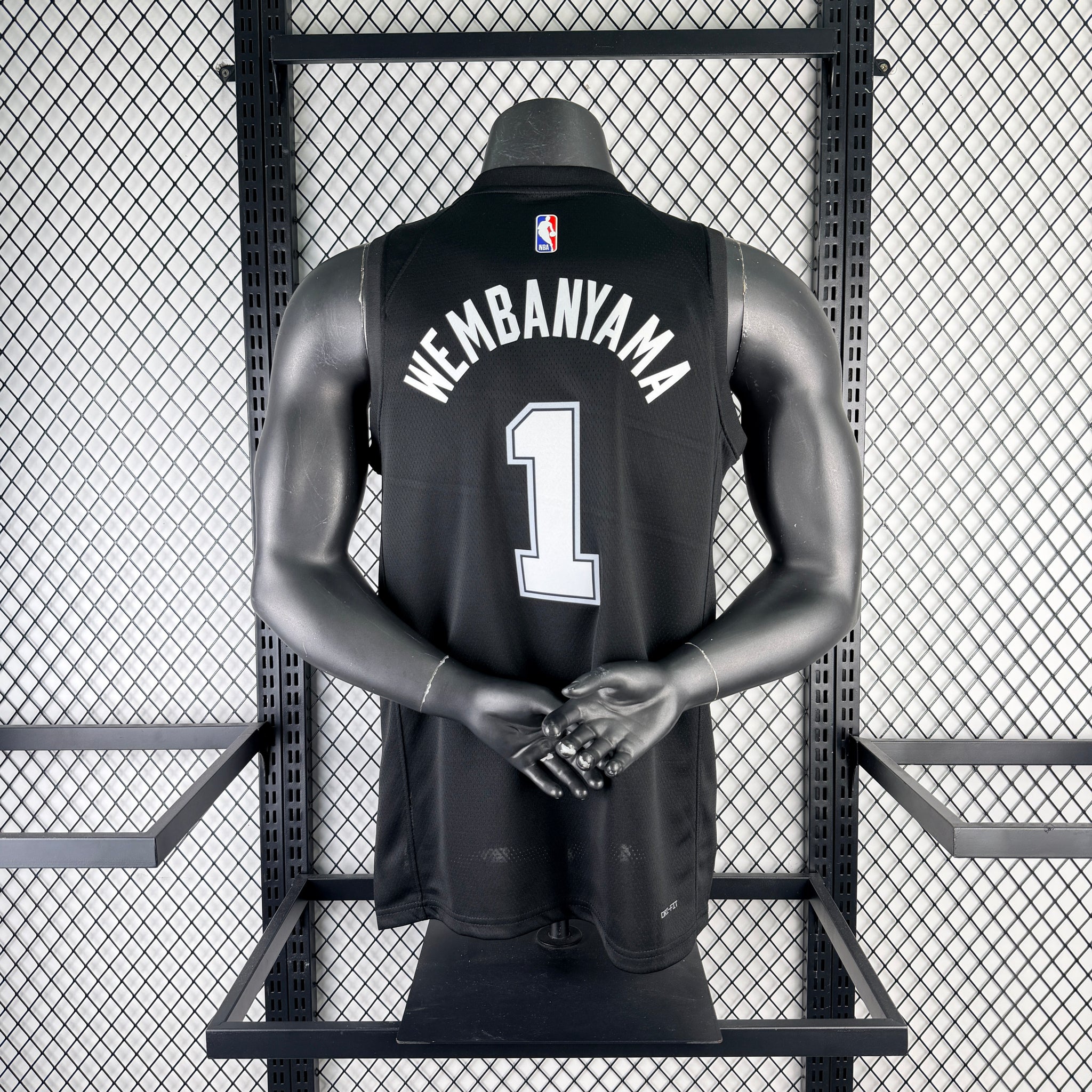 San Antonio Spurs 2025-26 Black Swingman Jersey - City Edition