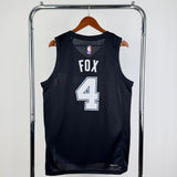 San Antonio Spurs 2025-26 Black Swingman Jersey - City Edition