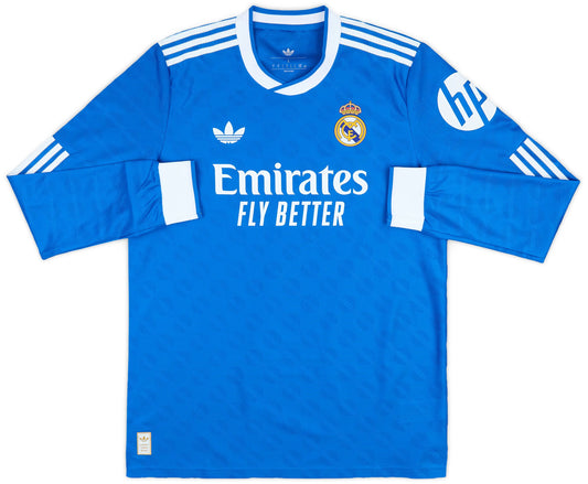Real Madrid 2025/26 Player Version Long Sleeve