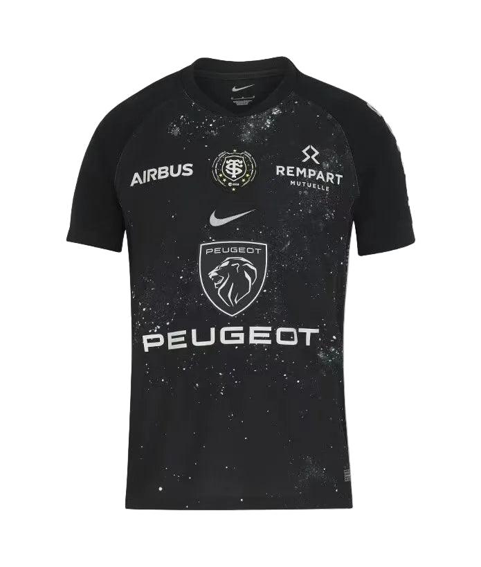 Stade Toulouse 2024/25 Black Galaxy Rugby Jersey