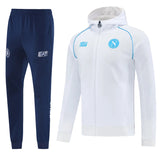 Napoli 2025/26 White Fullzip Tracksuit Set