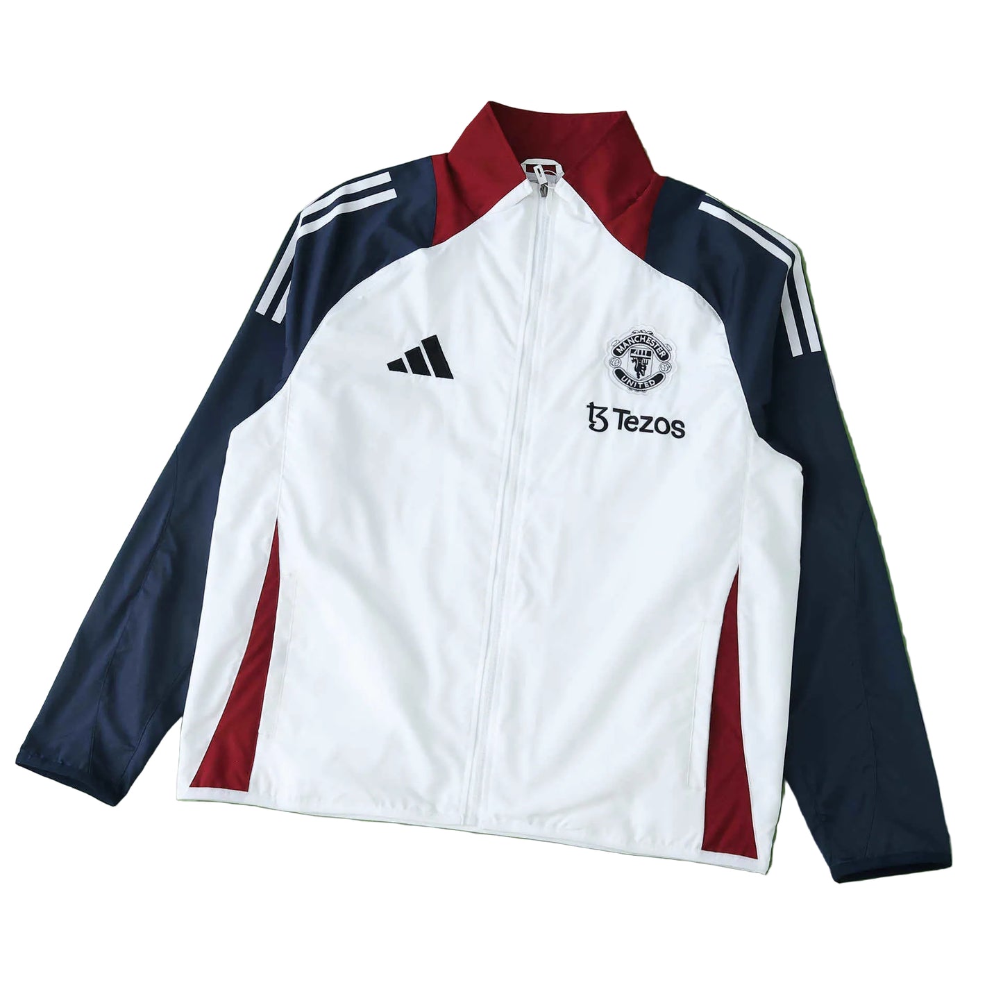 MAnchester United 2025/26 White Windbreaker Jacket