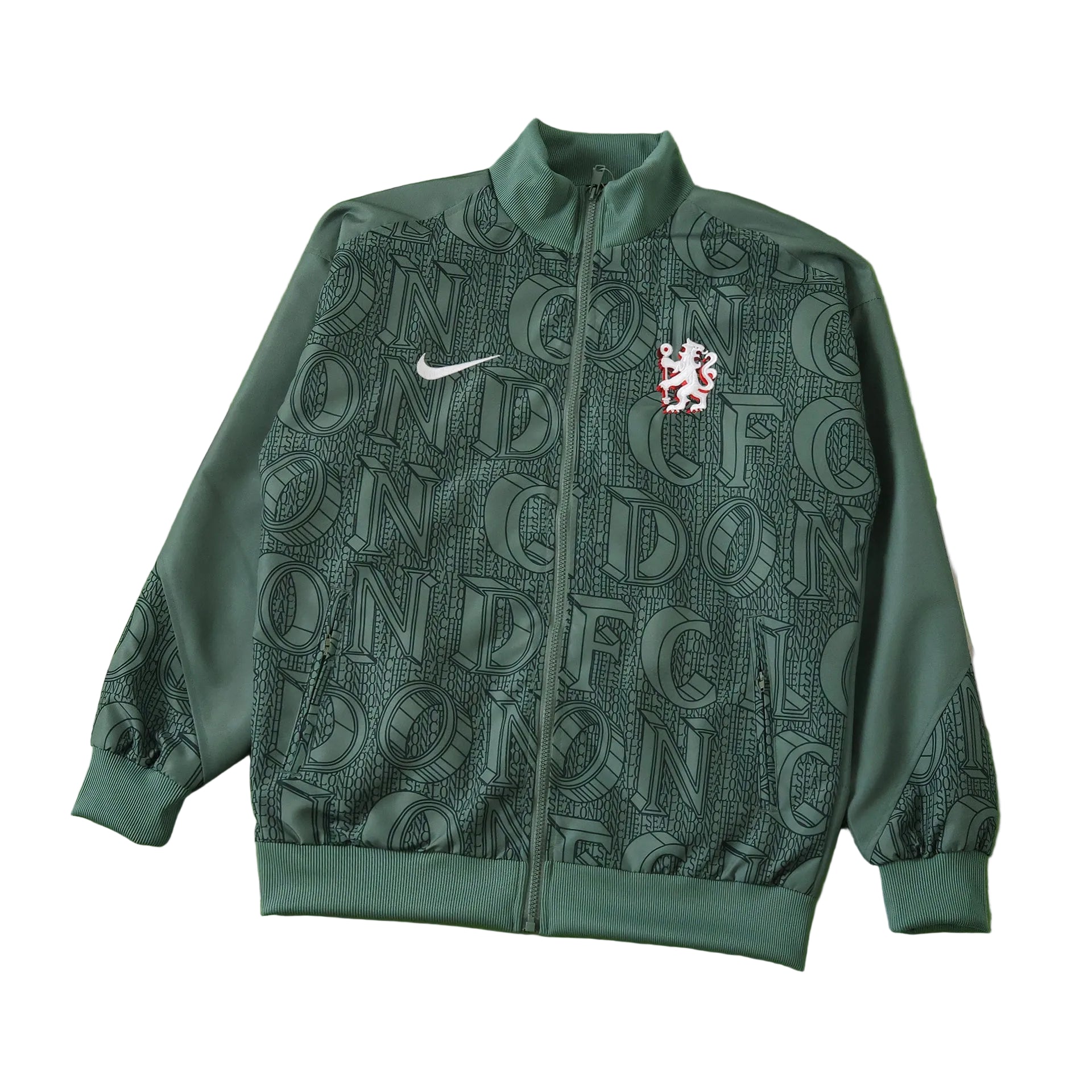 Chelsea 2025/26 Green Windbreaker Jacket