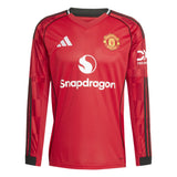 Manchester United 2025/26 Home Fan Version Long Sleeve