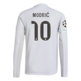 Real Madrid 2025/26 Home Player Version Long Sleeve Jersey