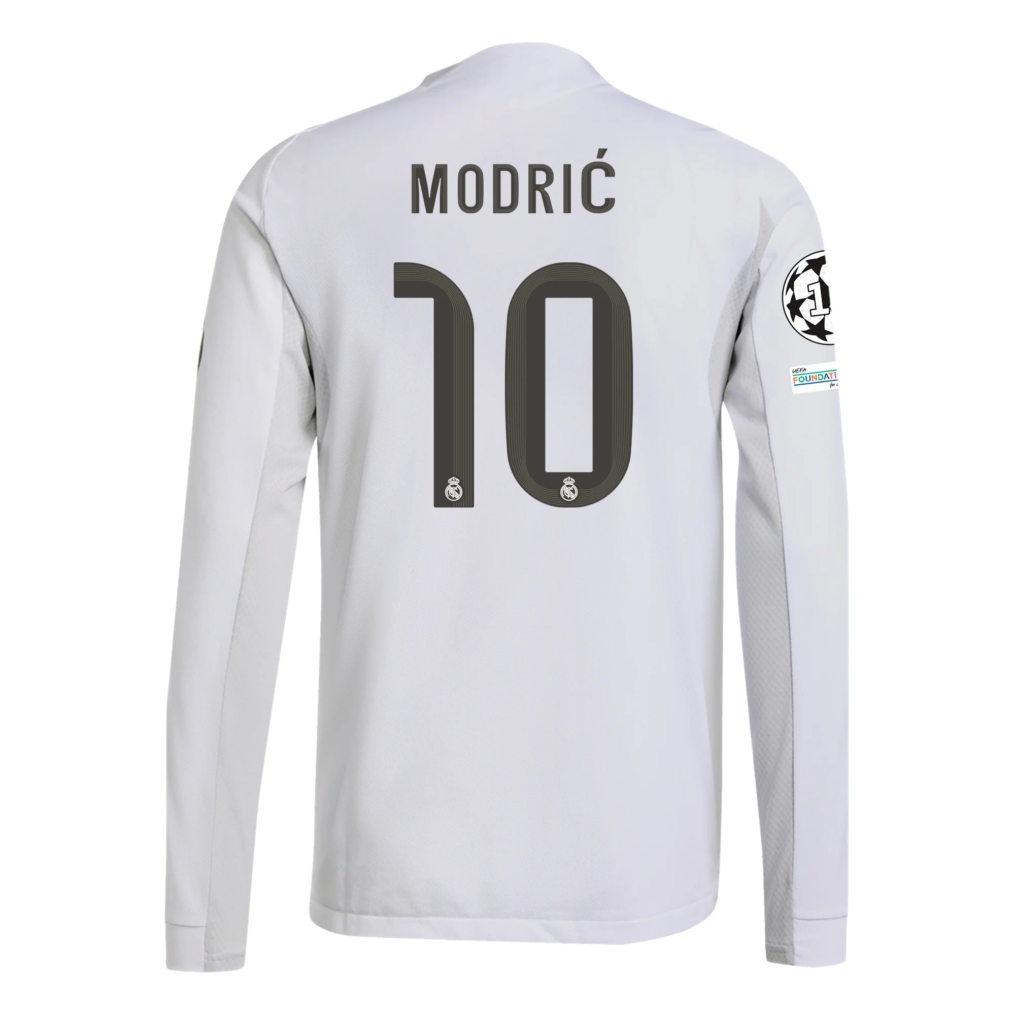 Real Madrid 2025/26 Home Player Version Long Sleeve Jersey