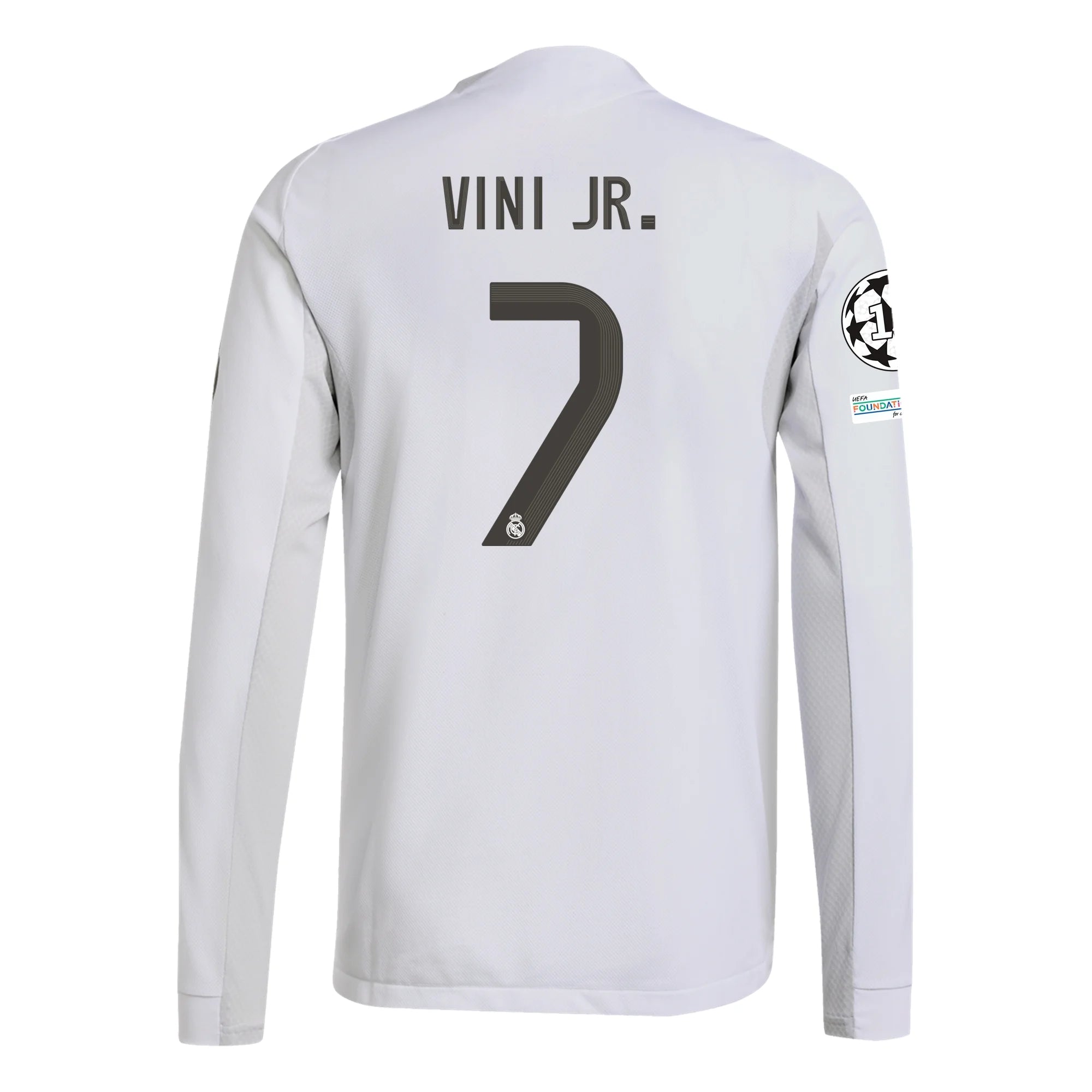 Real Madrid 2025/26 Home Player Version Long Sleeve Jersey