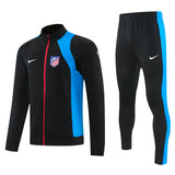 Atletico Madrid 2026/27 Black Full-Zip Tracksuit Set