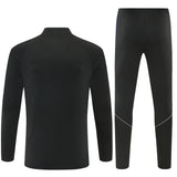 Atletico Madrid 2026/27 Black Half-Zip Tracksuit Set