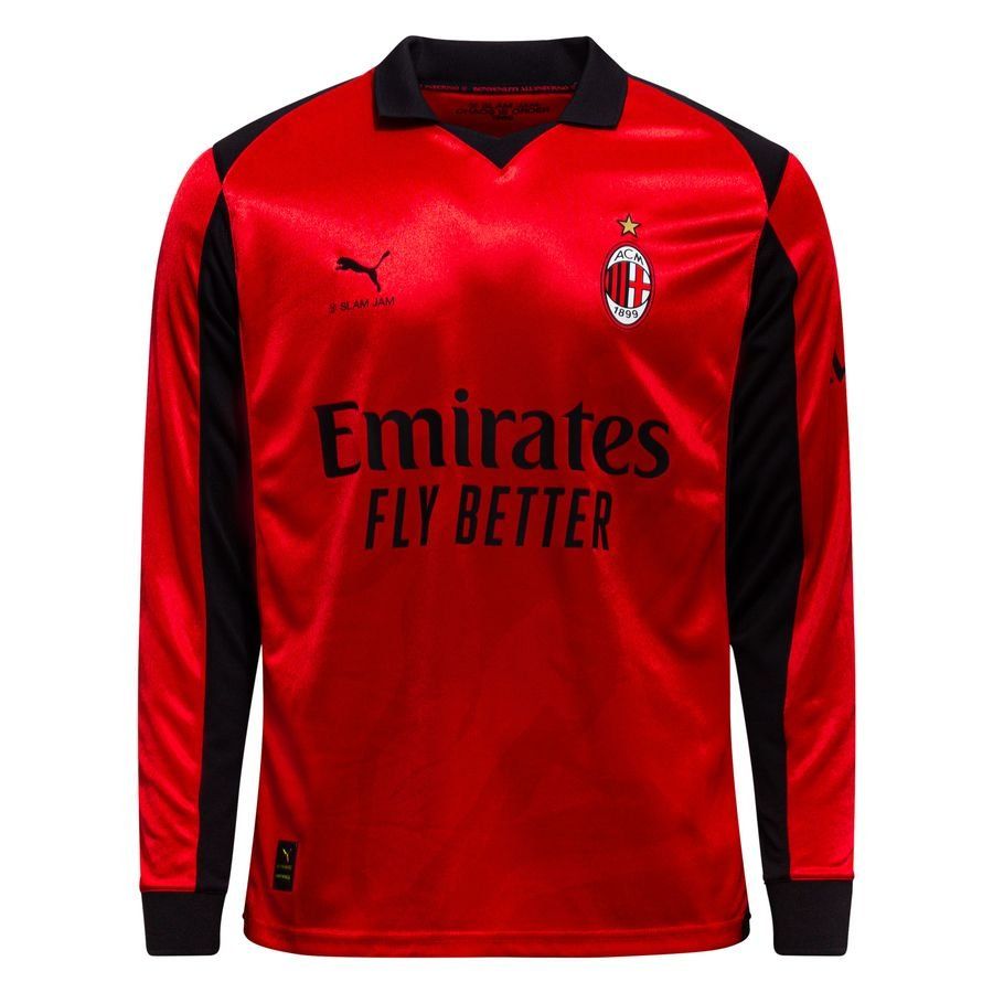 AC Milan 2025/26 Slam Dunk Red Long Sleeve