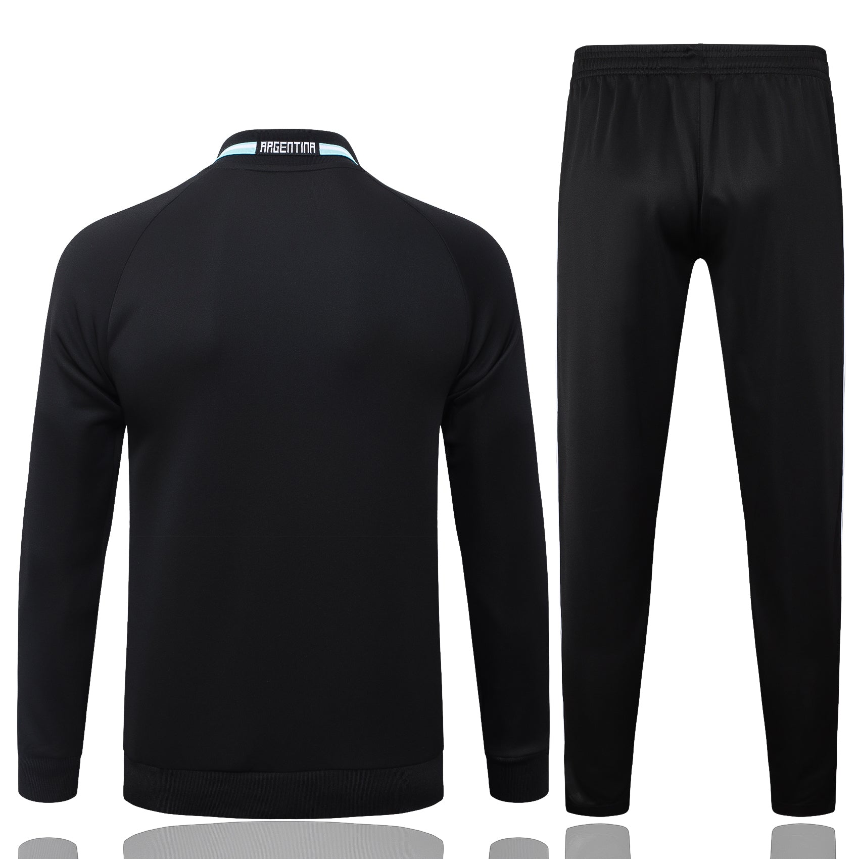 Argentina 2026 Black Full-Zip Tracksuit Set