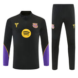 Barcelona 2026/27 Black Half-Zip Tracksuit Set