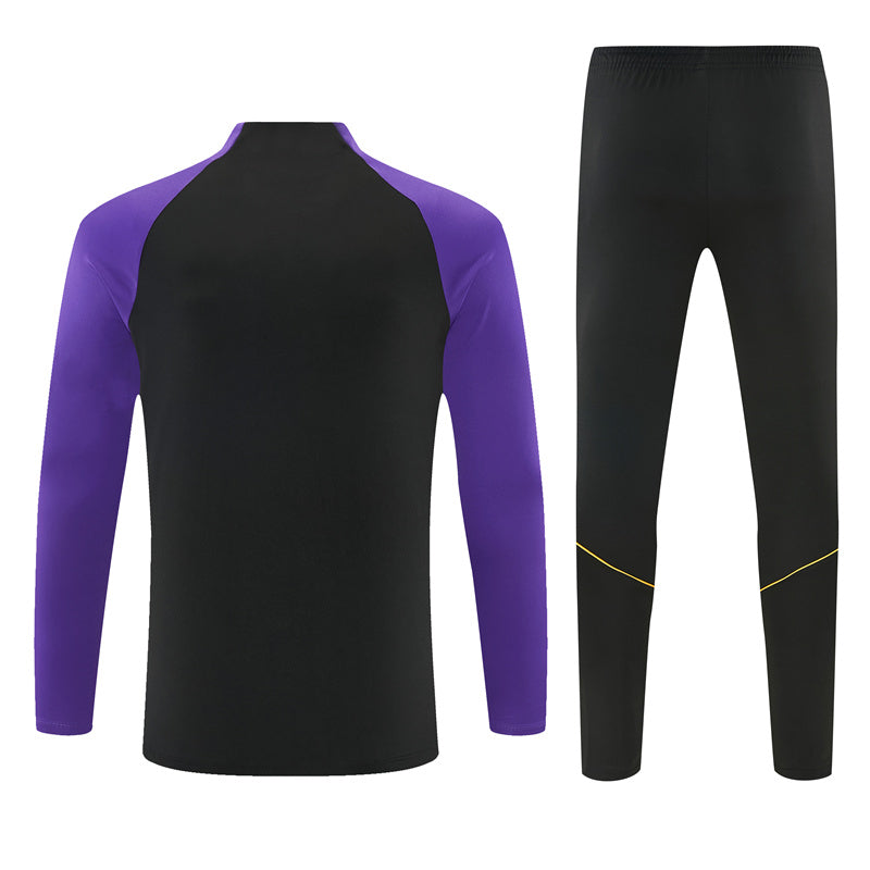 Barcelona 2026/27 Black Half-Zip Tracksuit Set