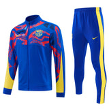 Barcelona 2026/27 Blue & Yellow Full-Zip Tracksuit Set