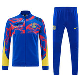 Barcelona 2026/27 Blue & Yellow Full-Zip Tracksuit Set