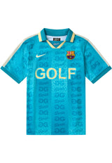 Barcelona x Golf 2026/27 Blue Retro Style Polo Jersey