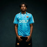 Barcelona x Golf 2026/27 Blue Retro Style Polo Jersey