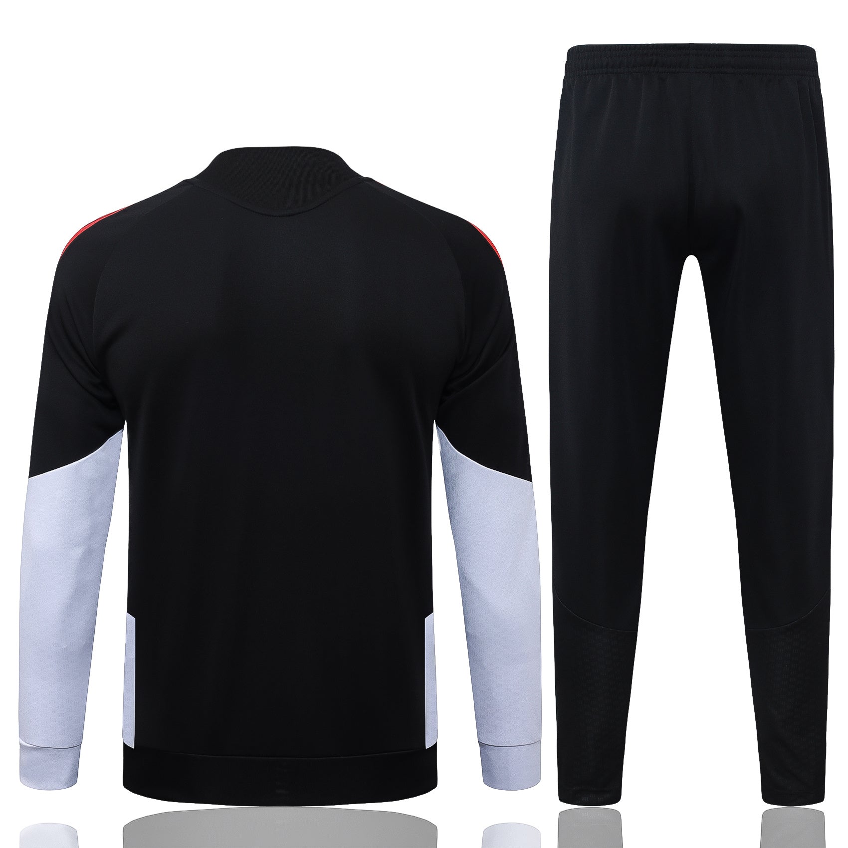Arsenal 2026/27 Black Half-Zip Tracksuit Set
