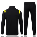 Brazil 2026/27 Black Full-Zip Tracksuit Set