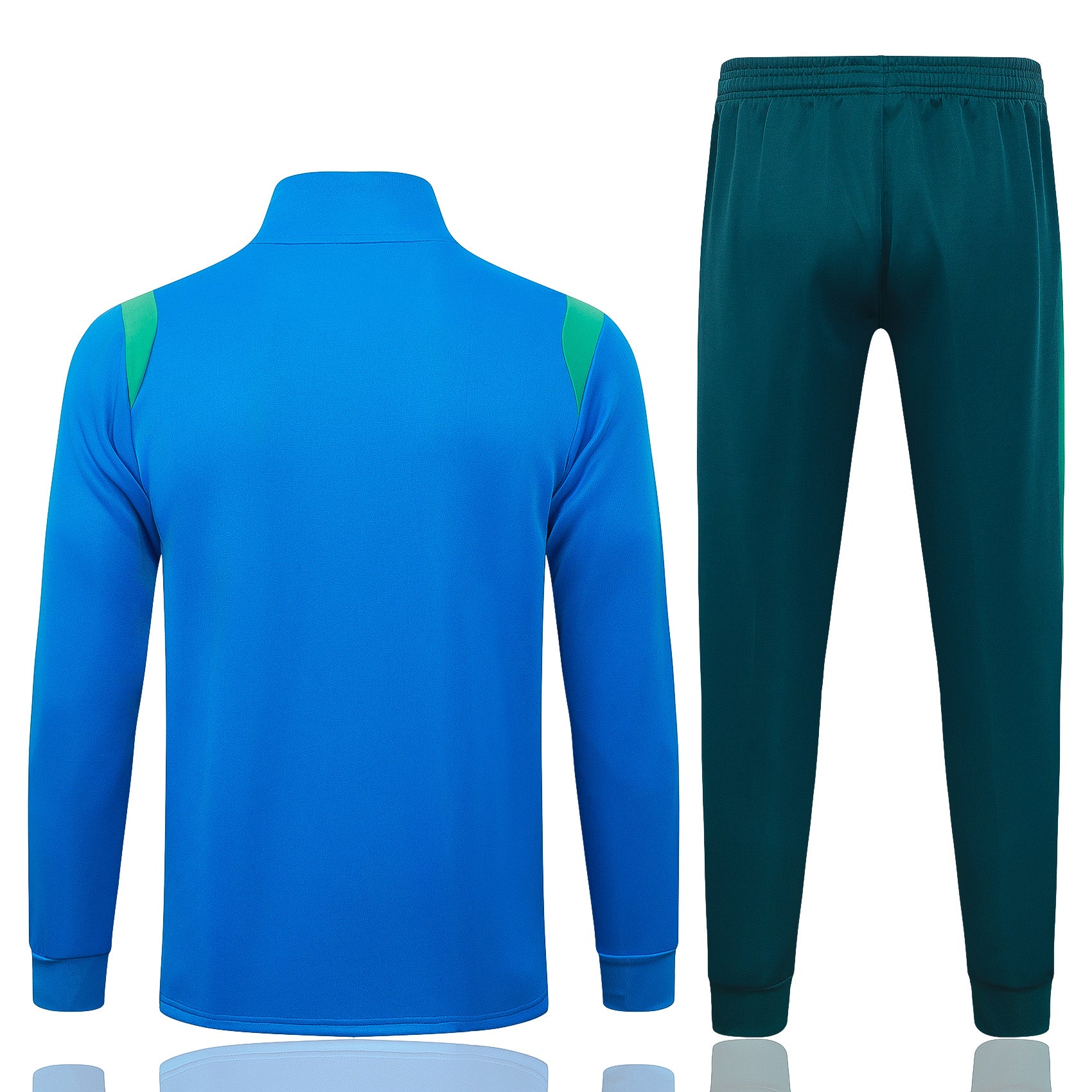 Brazil 2026/27 Blue Full-Zip Tracksuit Set