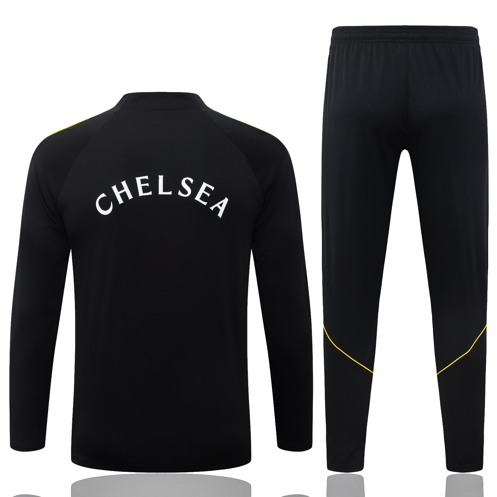 Chelsea 2026/27 Black Half-Zip Tracksuit Set
