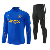 Chelsea 2026/27 Blue Half-Zip Tracksuit Set