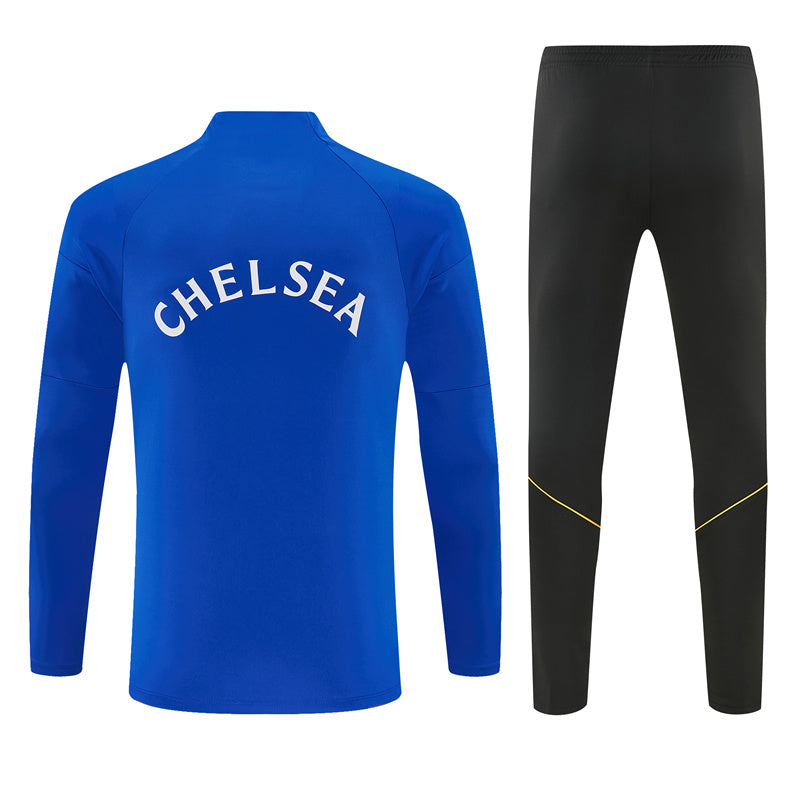 Chelsea 2026/27 Blue Half-Zip Tracksuit Set